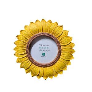 Russ Berrie Elements of Spring Yellow Sunflower Picture Frame
